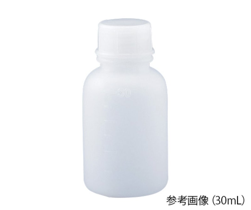 As One 30ml narrow mouth plastic bottle with a cap